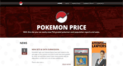 Desktop Screenshot of pokemonprice.com